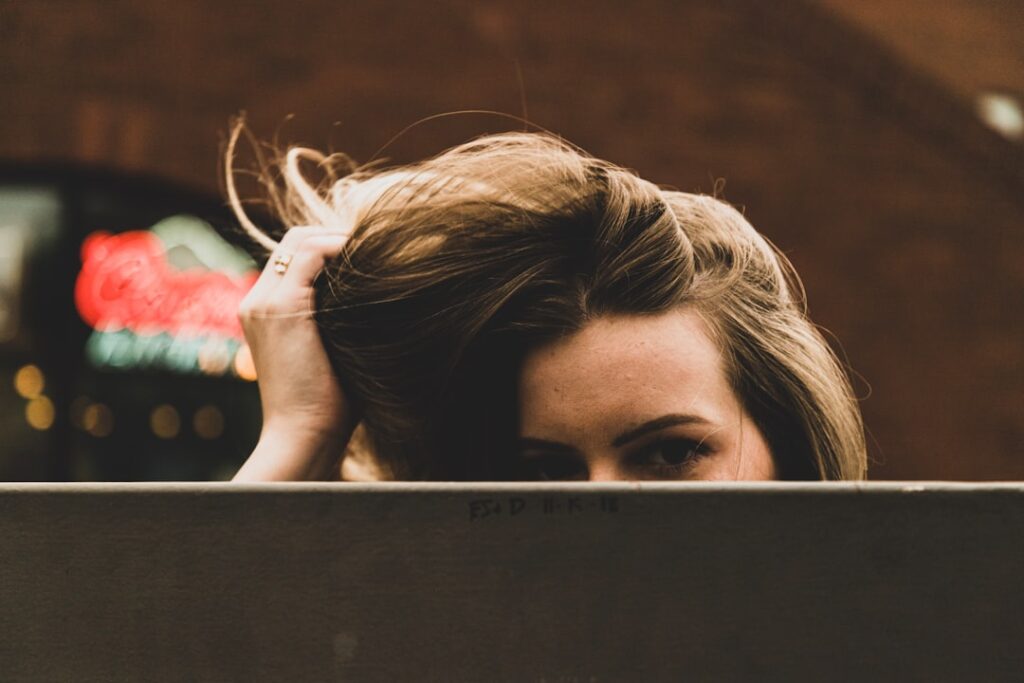 woman's face